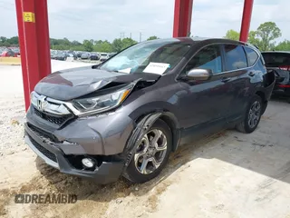 2019 Honda CR-V EX-L with VIN 2HKRW1H89KH514862, listed as a IAAI auction lot 42055663 with 20,429 mi miles. Bid and sale history available at carsss.com. Image 2.