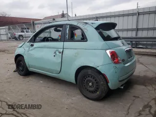 2016 FIAT 500 Pop with VIN 3C3CFFAR0GT169576, listed as a Copart auction lot 85710074 with 81,805 mi miles and Salvage Title. Bid and sale history available at carsss.com. Image 2.