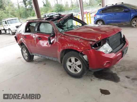2012 Ford Escape XLT with VIN 1FMCU9D74CKB92167, listed as a IAAI auction lot 42618310 with Not provided miles and . Bid and sale history available at DreamBid. Image 1.