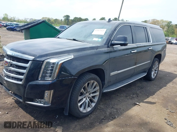 2019 Cadillac Escalade ESV Luxury z VIN 1GYS4HKJ2KR127777, wystawiony jako IAAI lot #42167625 z przebiegiem 187 464 mil mil oraz . Historia ofert i sprzedaży dostępna na DreamBid. Obrazek 18.