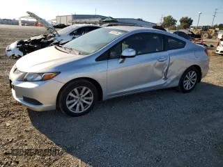 2012 Honda Civic Cpe EX with VIN 2HGFG3B86CH506914, listed as a Copart auction lot 73133784 with 134,950 mi miles and Salvage Title. Bid and sale history available at carsss.com. Image 1.