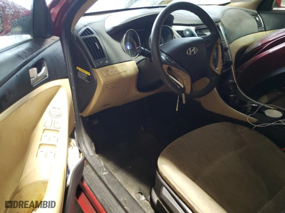 2012 Hyundai Sonata GLS PZEV with VIN 5NPEB4AC0CH336920, listed as a Copart auction lot 52848715 with 152,335 mi miles and Salvage Title. Bid and sale history available at carsss.com. Image 8.