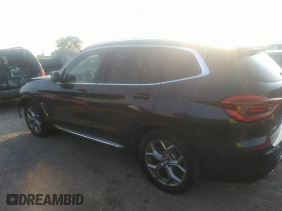 2020 BMW X3 xDrive30i with VIN 5UXTY5C09L9D66653, listed as a IAAI auction lot 40030845 with 38,965 mi miles and . Bid and sale history available at DreamBid. Image 14.