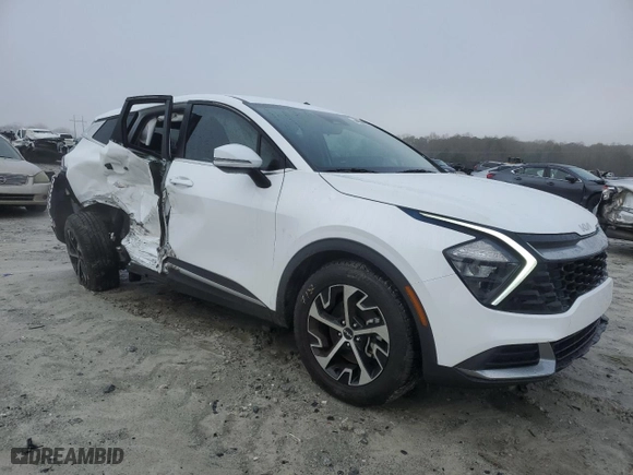 2023 Kia Sportage EX with VIN 5XYK33AF6PG072877, listed as a Copart auction lot 44952045 with 24,287 mi miles and Salvage Title. Bid and sale history available at carsss.com. Image 4.