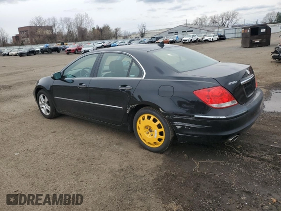 2006 Acura RL with VIN JH4KB16576C003138, listed as a Copart auction lot 52933995 with 176,906 mi miles and Salvage Title. Bid and sale history available at DreamBid. Image 2.