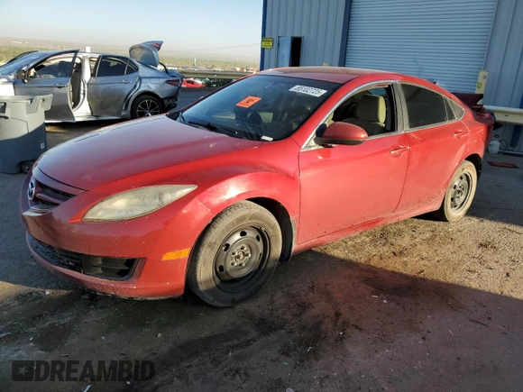 2010 Mazda 6 i Sport with VIN 1YVHZ8BH3A5M39864, listed as a Copart auction lot 55102725 with 173,548 mi miles and Salvage title. Bid and sale history available at DreamBid. Image 1.