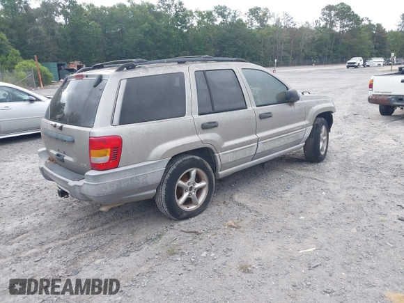 2000 Jeep Grand Cherokee Laredo z VIN 1J4G248N2YC334566, wystawiony jako IAAI lot #42623519 z przebiegiem Nie podano mil oraz . Historia ofert i sprzedaży dostępna na DreamBid. Obrazek 4.