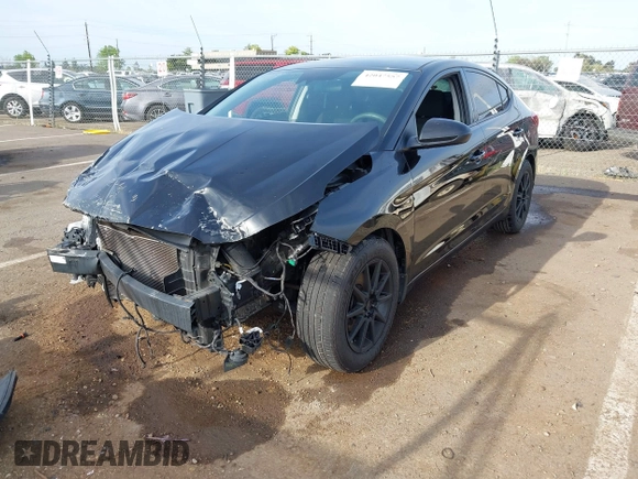 2020 Hyundai Elantra SE with VIN 5NPD74LF6LH597490, listed as a IAAI auction lot 42047557 with 52,939 mi miles. Bid and sale history available at carsss.com. Image 18.
