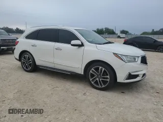 2017 Acura MDX Advance with VIN 5FRYD4H88HB032716, listed as a Copart auction lot 54551095 with 210,131 mi miles and Clean Title. Bid and sale history available at carsss.com. Image 4.