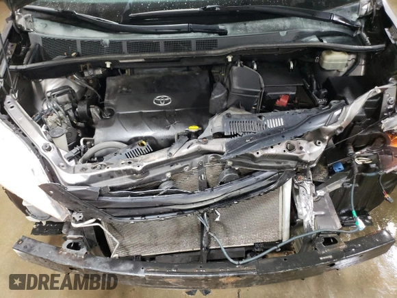 2011 Toyota Sienna LE AAS with VIN 5TDKK3DCXBS095708, listed as a Copart auction lot 87407754 with 208,356 mi miles and Salvage Title. Bid and sale history available at DreamBid. Image 11.