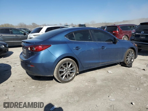 2018 Mazda 3 Touring with VIN 3MZBN1V36JM242211, listed as a Copart auction lot 50771185 with 87,158 mi miles and Salvage Title. Bid and sale history available at DreamBid. Image 3.