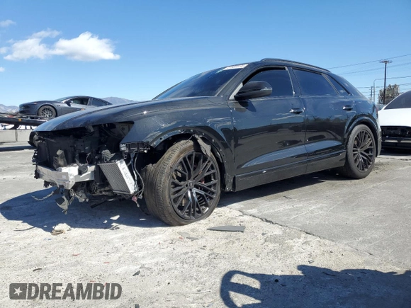 2024 Audi SQ8 Premium Plus with VIN WA1AWBF19RD005714, listed as a Copart auction lot 47320035 with 30,654 mi miles and Salvage Title. Bid and sale history available at DreamBid. Image 1.