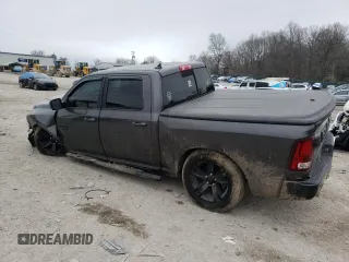 2018 Ram 1500 Night with VIN 1C6RR7MT5JS152010, listed as a Copart auction lot 44012985 with 86,375 mi miles and Salvage Title. Bid and sale history available at carsss.com. Image 2.
