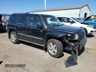 2010 Jeep Patriot Sport with VIN 1J4NF2GB6AD622212, listed as a Copart auction lot 52601705 with 218,001 mi miles and Clean Title. Bid and sale history available at carsss.com. Image 4.
