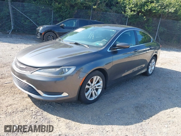 2015 Chrysler 200 Limited with VIN 1C3CCCAB5FN504114, listed as a IAAI auction lot 42689578 with 139,590 mi miles and . Bid and sale history available at DreamBid. Image 2.