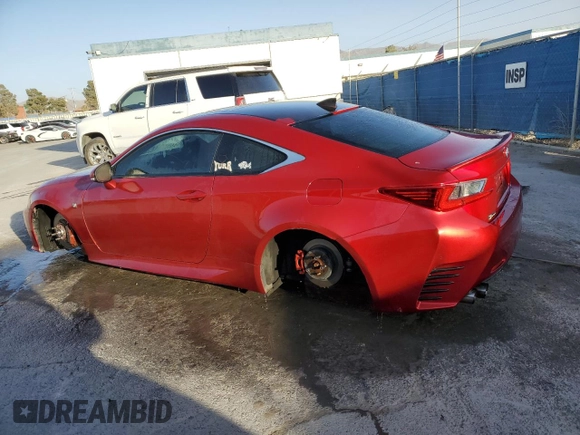 2016 Lexus RC 350 F Sport z VIN JTHHE5BC8G5012000, wystawiony jako Copart lot #42703575 z przebiegiem 121 707 mil mil oraz Czysty tytuł • Clean title. Historia ofert i sprzedaży dostępna na DreamBid. Obrazek 2.