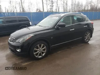 2015 Infiniti QX50 Journey with VIN JN1BJ0HRXFM772597, listed as a Copart auction lot 85311004 with 115,333 mi miles and Salvage Title. Bid and sale history available at carsss.com. Image 1.