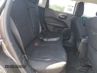 2018 Jeep Compass Sport with VIN 3C4NJCABXJT105430, listed as a Copart auction lot 59237575 with 104,600 mi miles and Salvage title. Bid and sale history available at DreamBid. Image 11.