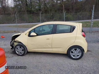 2014 Chevrolet Spark LT with VIN KL8CD6S99EC431211, listed as a IAAI auction lot 41901679 with 136,463 mi miles. Bid and sale history available at carsss.com. Image 14.