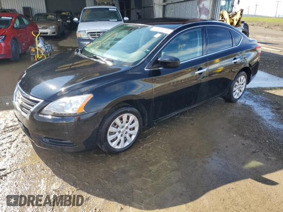 2015 Nissan Sentra SV with VIN 3N1AB7AP5FY251374, listed as a Copart auction lot 42696795 with 131,713 mi miles and Clean Title. Bid and sale history available at DreamBid. Image 1.