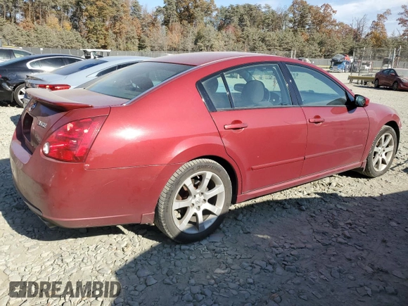 2007 Nissan Maxima 3.5 SE with VIN 1N4BA41E27C814737, listed as a Copart auction lot 78911224 with 128,768 mi miles and Salvage Title. Bid and sale history available at carsss.com. Image 3.