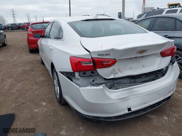 2023 Chevrolet Malibu LT with VIN 1G1ZD5ST3PF203884, listed as a IAAI auction lot 41838813 with 57,784 mi miles. Bid and sale history available at carsss.com. Image 3.