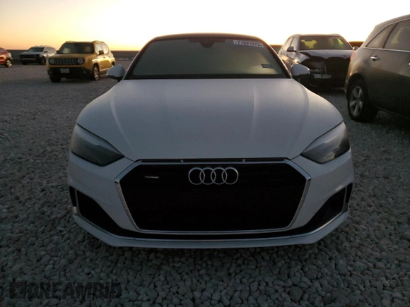 2022 Audi A5 Sportback Premium with VIN WAUABCF54NA014307, listed as a Copart auction lot 71891573 with 25,486 mi miles. Bid and sale history available at carsss.com. Image 5.