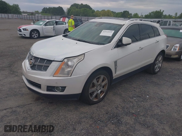 2011 Cadillac SRX Performance Collection with VIN 3GYFNBEY7BS585753, listed as a IAAI auction lot 42114525 with 233,329 mi miles and . Bid and sale history available at carsss.com. Image 2.