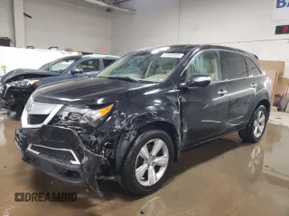 2011 Acura MDX Tech Pkg with VIN 2HNYD2H68BH529118, listed as a Copart auction lot 49588205 with 172,908 mi miles and Salvage Title. Bid and sale history available at carsss.com. Image 1.
