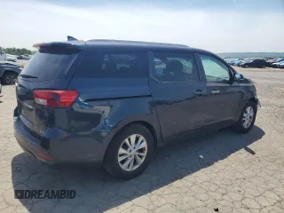 2016 Kia Sedona LX with VIN KNDMB5C11G6188869, listed as a Copart auction lot 56724745 with 91,195 mi miles and Clean Title. Bid and sale history available at DreamBid. Image 3.