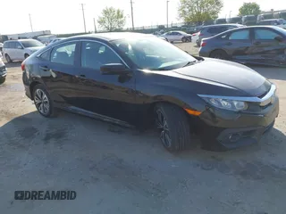 2016 Honda Civic EX-L z VIN 2HGFC1F75GH650350, wystawiony jako IAAI lot #42113097 z przebiegiem Nie podano mil oraz . Historia ofert i sprzedaży dostępna na DreamBid. Obrazek 1.