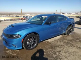 2022 Dodge Charger GT with VIN 2C3CDXMG6NH241201, listed as a Copart auction lot 46232215 with 50,365 mi miles and Salvage Title. Bid and sale history available at carsss.com. Image 1.