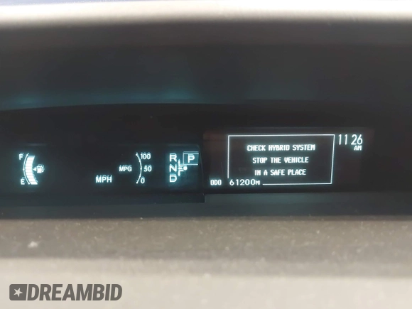 2015 Toyota Prius Four with VIN JTDKN3DU0F0460485, listed as a IAAI auction lot 42019819 with 61,200 mi miles. Bid and sale history available at carsss.com. Image 7.