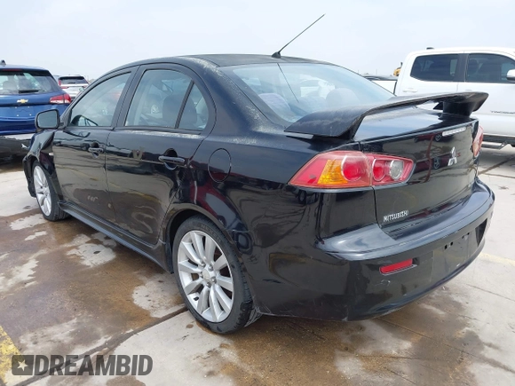 2009 Mitsubishi Lancer with VIN JA3AU86W29U039924, listed as a IAAI auction lot 41923692 with 183,591 mi miles and . Bid and sale history available at DreamBid. Image 3.