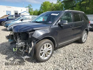 2019 Ford Explorer XLT z VIN 1FM5K8D86KGA81025, wystawiony jako Copart lot #58728645 z przebiegiem 120 197 mil mil oraz Szkoda całkowita • Salvage title. Historia ofert i sprzedaży dostępna na DreamBid. Obrazek 1.