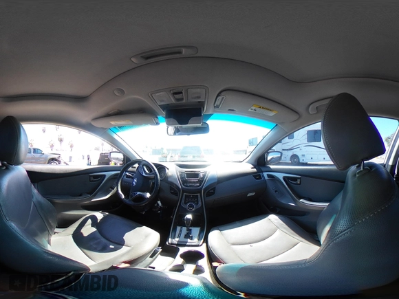 2013 Hyundai Elantra Coupe SE with VIN KMHDH6AE9DU022676, listed as a IAAI auction lot 41816486 with 158,326 mi miles. Bid and sale history available at carsss.com. Image 18.