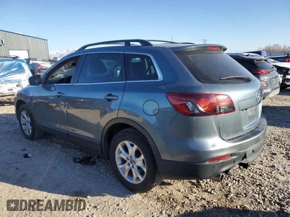 2013 Mazda CX-9 Touring with VIN JM3TB3CV5D0411410, listed as a Copart auction lot 46929045 with 187,526 mi miles and Salvage Title. Bid and sale history available at carsss.com. Image 2.