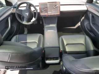 2023 Tesla Model 3 with VIN 5YJ3E1EA8PF616210, listed as a Copart auction lot 49340685 with 38,483 mi miles and Salvage Title. Bid and sale history available at DreamBid. Image 8.