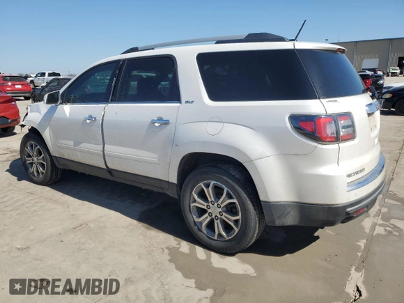 2016 GMC Acadia SLT with VIN 1GKKRSKDXGJ188447, listed as a Copart auction lot 46257785 with 170,550 mi miles and Salvage Title. Bid and sale history available at carsss.com. Image 2.