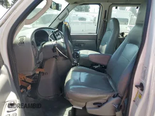 2008 Ford Econoline Passenger XL with VIN 1FBSS31L58DA91854, listed as a Copart auction lot 55474115 with 388,178 mi miles and Salvage title. Bid and sale history available at DreamBid. Image 7.