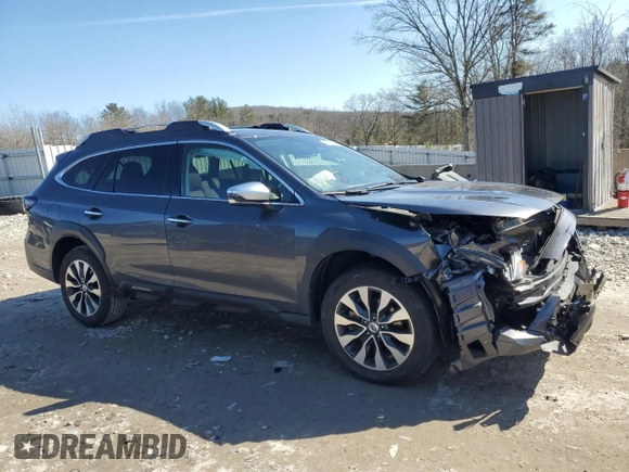 2023 Subaru Outback Touring XT with VIN 4S4BTGPD9P3114620, listed as a Copart auction lot 48761815 with 20,046 mi miles and Salvage title. Bid and sale history available at DreamBid. Image 4.