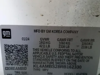2024 Buick Encore GX Preferred с VIN KL4AMBS28RB162330, выставлен на аукционе Copart как лот 60863045 с пробегом 14 401 миль миль и Чистый • Clean title. История ставок и продаж доступна на DreamBid. Изображение 14.