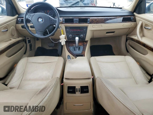 2008 BMW 3 Series 328i with VIN WBAVA375X8NL43903, listed as a Copart auction lot 56165135 with 156,499 mi miles and Salvage title. Bid and sale history available at DreamBid. Image 8.