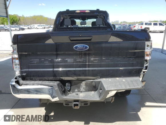 2022 Ford Super Duty F-250 SRW XL with VIN 1FT7W2BT7NEF85573, listed as a Copart auction lot 52827395 with 84,165 mi miles and Clean Title. Bid and sale history available at carsss.com. Image 6.