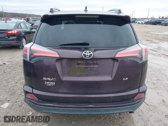 2016 Toyota RAV4 LE with VIN 2T3ZFREV0GW312324, listed as a IAAI auction lot 41470584 with 103,371 mi miles. Bid and sale history available at carsss.com. Image 16.