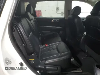 2017 Nissan Pathfinder SL with VIN 5N1DR2MMXHC621655, listed as a Copart auction lot 57874865 with 121,926 mi miles and Salvage title. Bid and sale history available at DreamBid. Image 11.