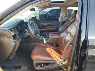 2017 Cadillac Escalade Premium Luxury with VIN 1GYS3CKJ4HR337750, listed as a Copart auction lot 87628035 with 107,142 mi miles and Clean Title. Bid and sale history available at carsss.com. Image 7.