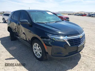 2023 Chevrolet Equinox LS with VIN 3GNAXHEG8PL204263, listed as a IAAI auction lot 42085358 with 26,260 mi miles and . Bid and sale history available at DreamBid. Image 1.