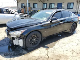 2017 Infiniti Q50 Sport z VIN JN1EV7AP9HM735207, wystawiony jako Copart lot #62536765 z przebiegiem 96 726 mil mil oraz Szkoda całkowita • Salvage title. Historia ofert i sprzedaży dostępna na DreamBid. Obrazek 1.