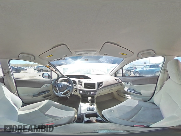2012 Honda Civic LX с VIN 2HGFB2F55CH313842, выставлен на аукционе Copart как лот 54526265 с пробегом 167 679 миль миль и Списание • Salvage title. История ставок и продаж доступна на DreamBid. Изображение 15.